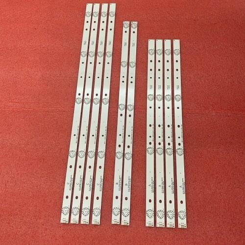 10pcs LED backlight strip for AKAI AKTV551 AKTV5512TS JS-D-JP5520-A41EC B51EC C51EC (60416) MS-L0956-L M R YS_LE469119