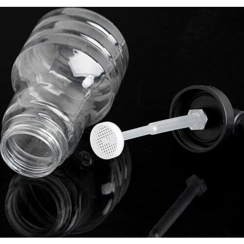 250cc High Pressure Pump Oiler Lubrication Oil Can Plastic Machine Grease 250mm 83XA