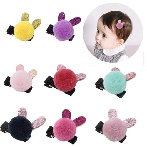 5 Pcs Kids Infant Lovely Cute Fashion Hairpin Baby Girl Cartoon Bear Animal Beautiful Hair Accessories Hairpins for Children