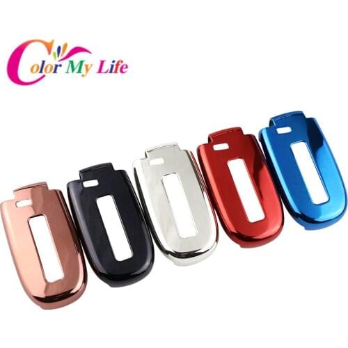 Color My Life 5 Colors TPU Car Key Protection Cover Fob Case Shell Key Case for Jeep Renegade 2014 - 2020 Keyless Accessories