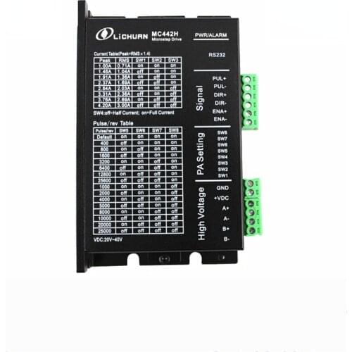 Hybrid Stepping DSP Digital Stepping Motor Driver 4.2A MC442 DC Encoder 2 Phase Driver 42/57 Series Motor 3A