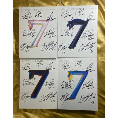 Group Autographed Signed Albums MAP OF THE SOUL COLLECTION GIFTS 072021B