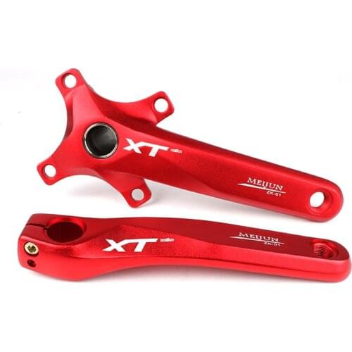 MEIJUN single speed Bicycle Crank mountain bike crank Aluminum Alloy XT BCD 104 MM