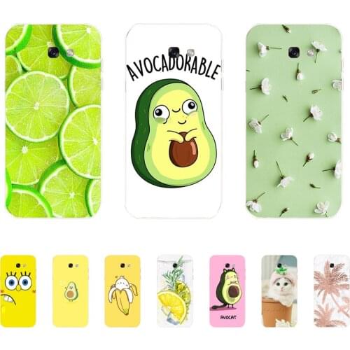 Soft Case For Silicone Back Cover For Cute Phone Cases Cover Bumper for Samsung Galaxy A7 A8 A9 2017 2018 A8 Plus 2018 A70 A80
