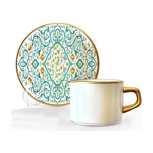 Asaf Tea Cup Set 12 Pieces Arabesque