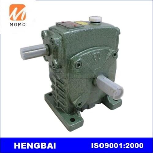 Low Noise Iron Worm Speed Reducer WPS Transmission Gearbox