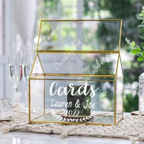 Beauty Gift Box Custom Name Stickers Decal Removable Vinyl Mural Poster For Kids Room Home Decor Home Party Decor Wallpaper