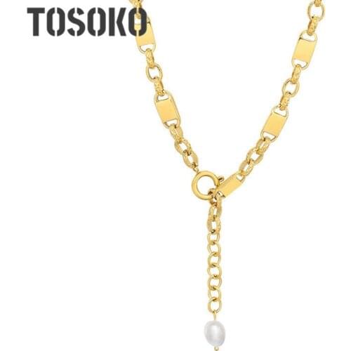 TOSOKO Pearl Necklaces For Women