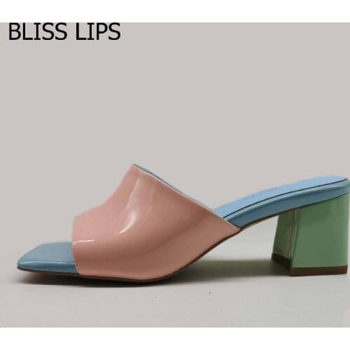 Heel Woman Sandals 2021 Summer Shoes Open Toe Fashion Sandals Women Heels Leather Casual Outside Baech Shoes