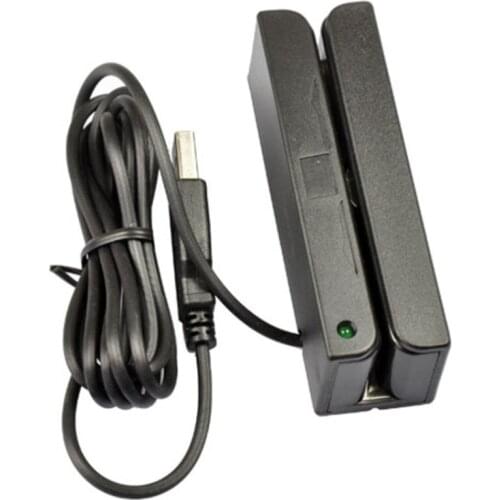 1Pcs MSR90 3 Tracks Hi-co&Lo-co magnetic Card Reader USB interface Mini Mag