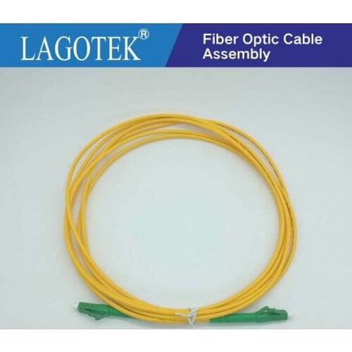 10PCS/bag LC APC-LC APC 3M Simplex mode fiber optic patch cord Cable 2.0mm or 3.0mm FTTH fiber optic jumper cable free shipping