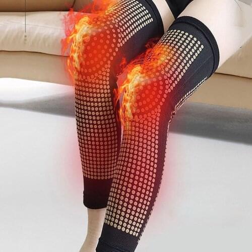 2pcs Self Heating Support Knee Pads Brace Warm for Arthritis Joint Pain Relief and Injury Recovery Belt Massager Foot