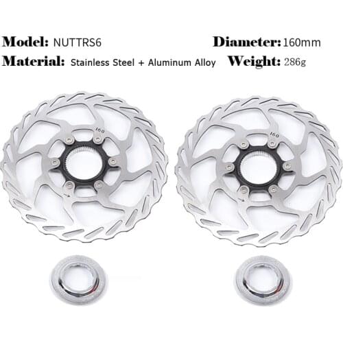 Centerlock Bicycle Hydraulic Disc Brake Rotor 160mm Bicycle Disc Brake Rotor Ultra Light Bike Rotor for Cycling Bike Accessories