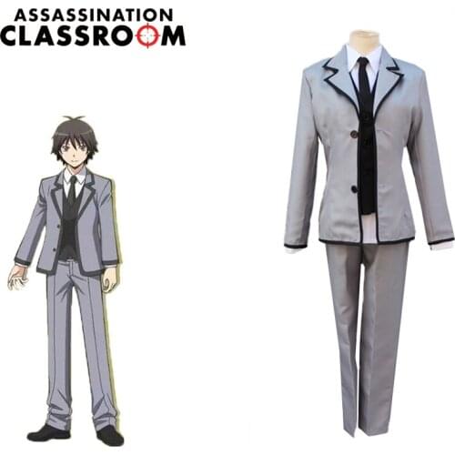 Chiba Ryunosuke Cosplay Popular Assassination Classroom Japanese Anime Cosplay Unisex Full School Uniforms Suit Set Costumes