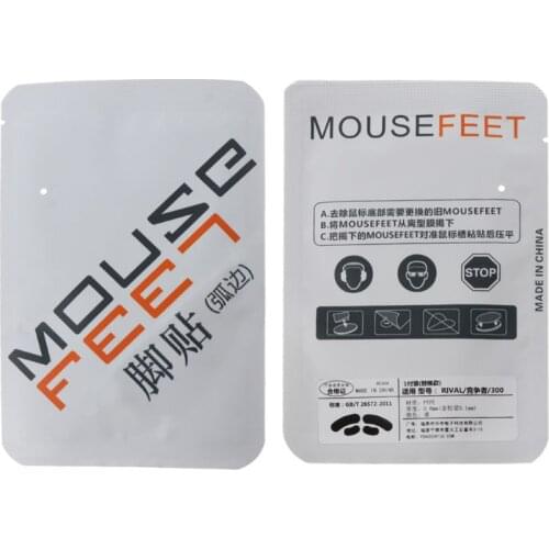 1 Set 0.6mm Replace Mouse Feet Mouse Skates For SteelSeries Rival 300 300S Mouse