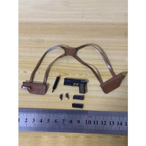 1/6 Scale Soldier Auxiliary Weapon Silencer Gun Hang Model 12-inch Action Figure Body Model Weapon Accessories