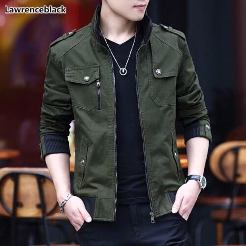 Mens Spring Autumn Jacket 2019 Casual Streetwear Male Bomber Jacket Men Jackets Military Coats Windbreakers Outerwear Coat 1873