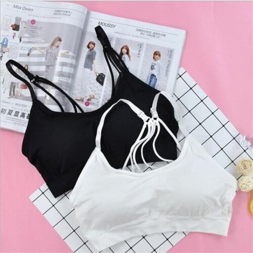 Girls Underwear Teenagers Training Bra For Girl Sports Bra Top For Teens School Kids 14-20 Years Adolescente Lingerie
