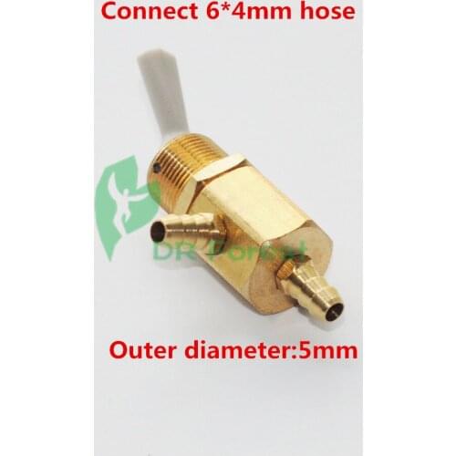 New 5mm Pulldown Switch Valve Toggle For Water Bottle Of Dental Chair Unit 1Pc