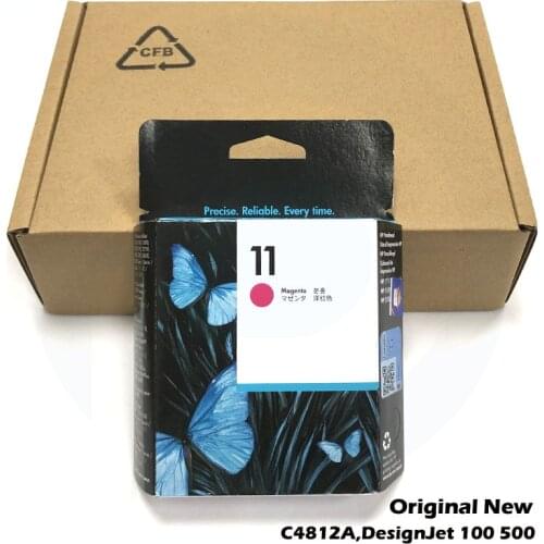 Origianl New C4812A For HP DesignJet 100 500 800 510 2800 110 111 Serise HP500 HP800 HP510 HP110 HP111 # 11 magenta Printhead