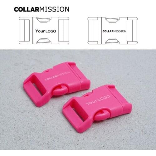 Plastic engraved side release buckle for dog collar luggage outdoor sports bags backpack bags DIY parts 25mm Mei red CK25SJ13
