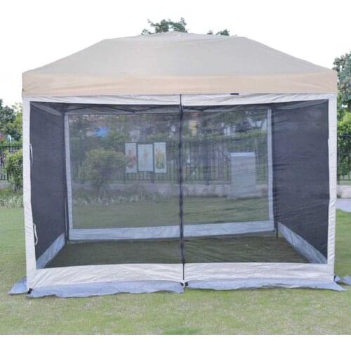 Outdoor Folding Mesh Mosquito Repellent Sunshade Mesh Camping Pest Control Net Yarn Anti-UV Transparent Cloth Tent Accessories