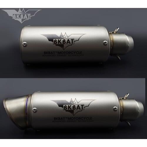 Motorcycle exhaust mufler Escape For Honda crf 450 Ducati streetfighter Honda forza 250 accessori Benelli leoncino 500