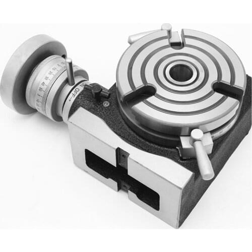 HV5 diameter 125mm vertical and horizontal milling machine horizontal vertical rotary table high precision