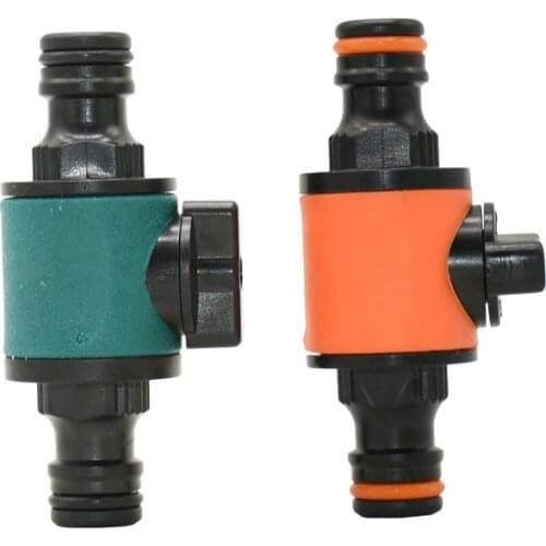 Garden tap 5/8" Car wash hose irrigation valve Mini Valve Quick connector hose waterstop connectors 1pcs