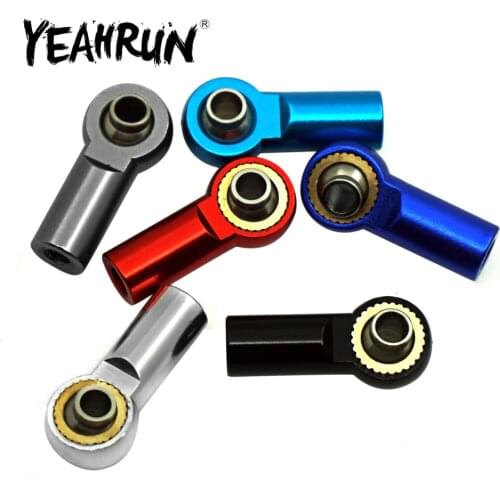 10/20 Pcs M3 Metal Alloy Ball Head Holder Tie Rod End Ball Joint for Axial SCX10 RC Climbing Car Truck Marine Clock-wise Style