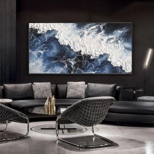 Abstract 100% Hand Painted Oil Painting Landscape Paintings On Canvas Wall Art Pictures For Bedroom Living Room Home Decoration