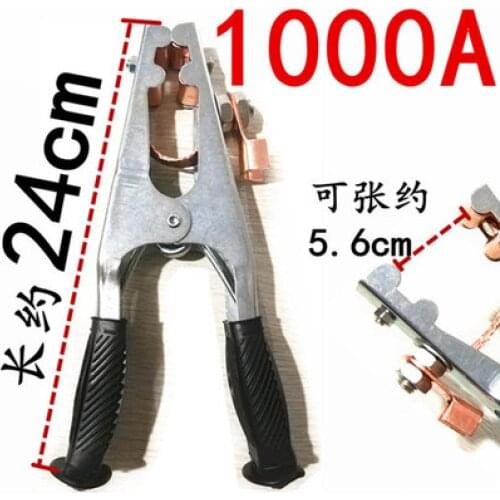 Argon Arc Welding Machine 500A Ground Wire Clamp Ground Clamp Aluminum Webbing Strap Clamp