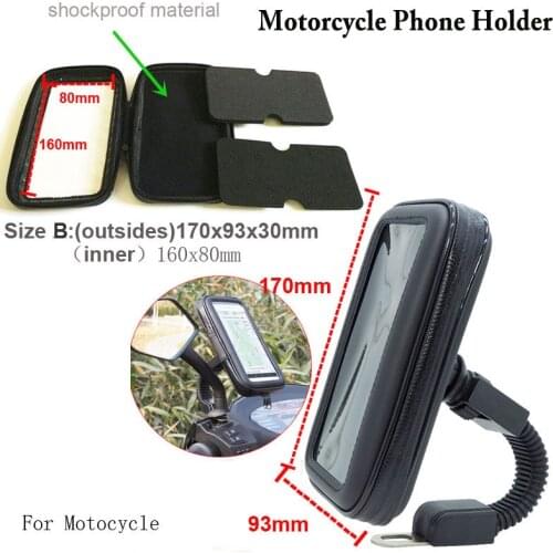 Touch Screen Case Bicycle Motorcycle Holder For Huawei Y9 Y6 Pro Y7 Prime (2019) P Smart Z,Oneplus Z Nord 8 Pro 7 7t 6 6t 5t 5 3