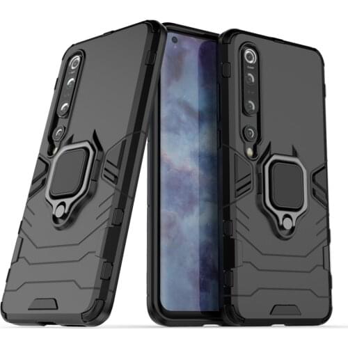 For Xiaomi Mi 10 Pro Case Cover For Xiaomi Mi 10 Pro 5G Phone Case Finger Ring Shell Coque Protective Case For Xiaomi Mi 10 Pro