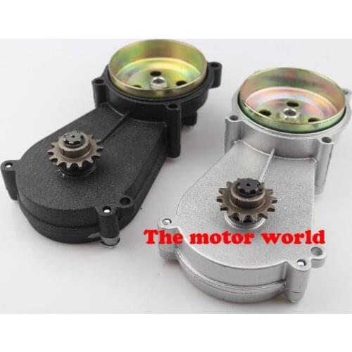 Black or white 49cc small off-road vehicles motorcycle transmission gear gearbox chain plate sprocke 47cc pocket biket