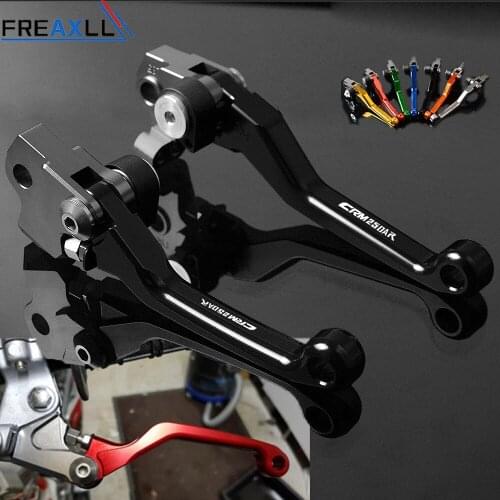 For Honda CRM250AR CRM 250AR CRM 250 AR 1994 1995 1996 1997 1998 Dirt Bike Motorcycle Pivot Brake Clutch Levers Handle Bar Grips