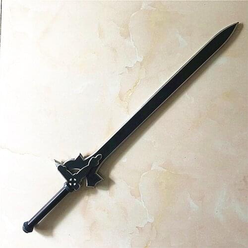 PU 80CM PU SAO 1:1 Asuna Weapon Action Figure Sword Art Online Kirigaya Kazuto Elucidator/Dark Repulser Cosplay Sword