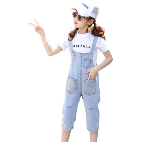 Hibisyn Summer Overalls For Girls
