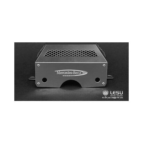 LESU RC 1/14 TAMIYA BZ Tractor Truck Spare Part Metal Gearbox Engine Cover TH04751-SMT5