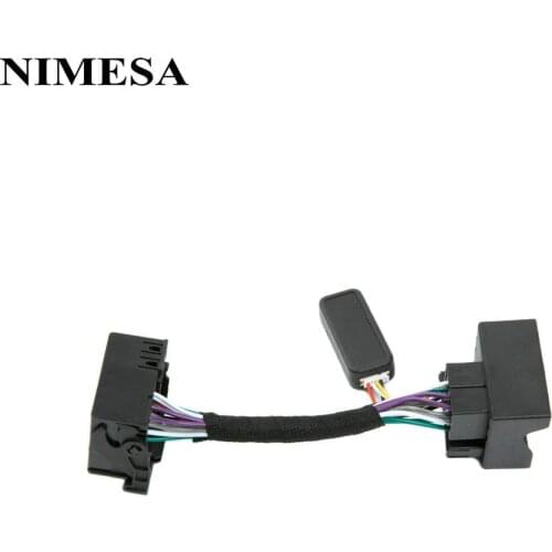 NIMESA RCD330 RCD360 RCD410 Multifunction Steering Wheel Button Control Simulator Adapter for VW Golf 5 6 Touran Caddy Passat B6