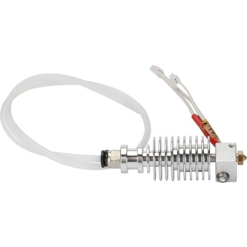 Mega i3 hotend kit Updated Straight-type V5 J-head 12V 40W 1.75/0.4MM nozzle for ANCYUBIC I3 Mega/Mega-s Chiron 3d printer parts