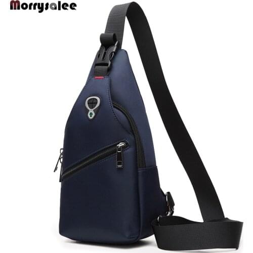 New Male Chest Bag Messenger Shoulder Bag for Teenager Bag Oxford Cloth Fashion Leisure Waterproof Man Handbags & Crossbody Bags