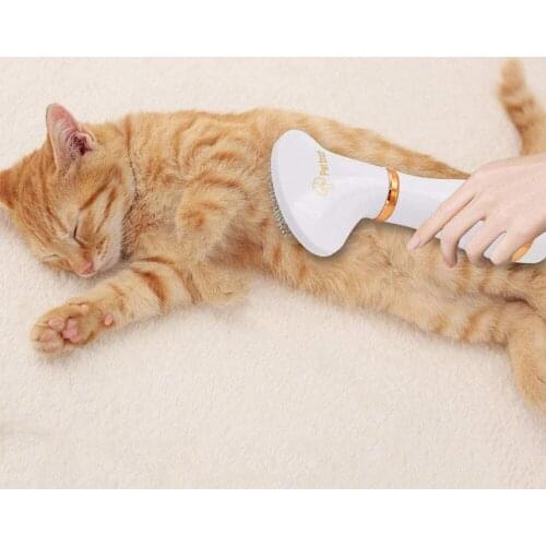 Low Temprature & Noise Pet Dryer Dog Grooming Comb Pet Cat Hair Dryer Gooming Comb Animal Grooming Dryer Cat Hair Dryer And Comb