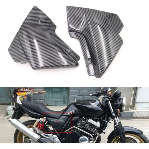 Honda CB 400 SF CB400 VTEC 3 III 2005 2006 2007 For Carbon Fiber Paint Side Panel Fairings Body Cover Frame Guard