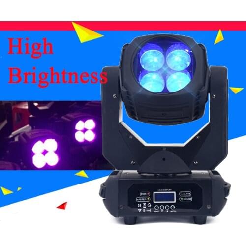 Fast shinping High luminance beam moving head 4x25W LED Super beam stage light Hot sale DJ Disco Nightclub bar party lighting
