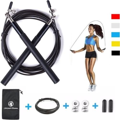 Professional Jump Rope 300cm Skipping Rope Fitness Bearing Jumping Rope Home Gym Sports Rope Training Equipment Body Building