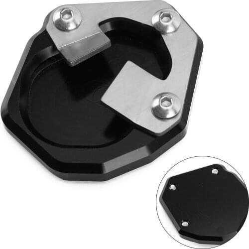 Topteng For BMW S1000XR S1000 XR 2020 2021 Kickstand Enlarge Plate Pad Motorcycle Stand Extension Accessories