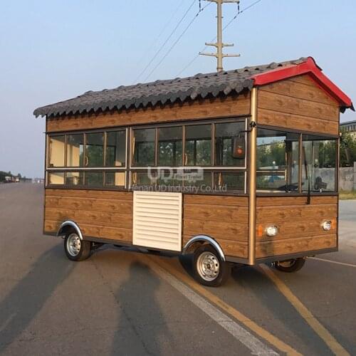 Street Sale Hot Dog Food Truck Electric Popcorn Sweets Halal Ice Cream Cart