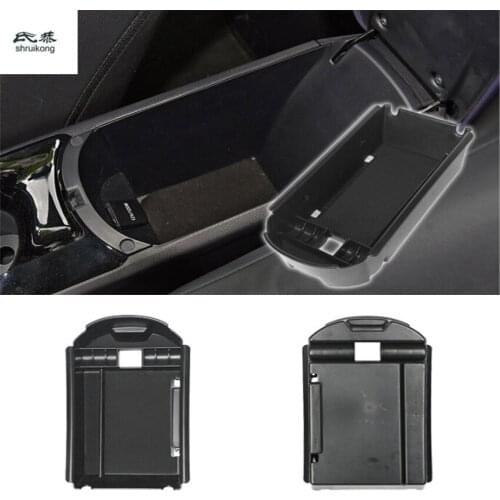 Free shipping 1pc High quality car cover car sticker central armrest store content box cover for 2017 2018 Toyota C-HR CHR C HR