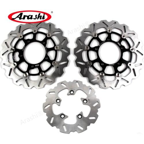Arashi 1 Set 310 / 220 mm GSX-1000R 2005-2008 CNC Front Rear Brake Disc Rotors For SUZUKI GSXR1000 GSX100R 2005 2006 2007 2008